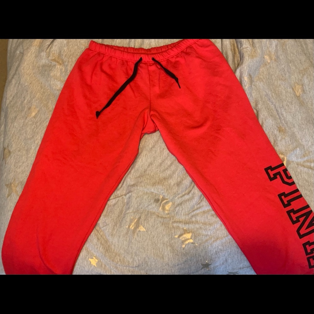 Red Sweat Pants